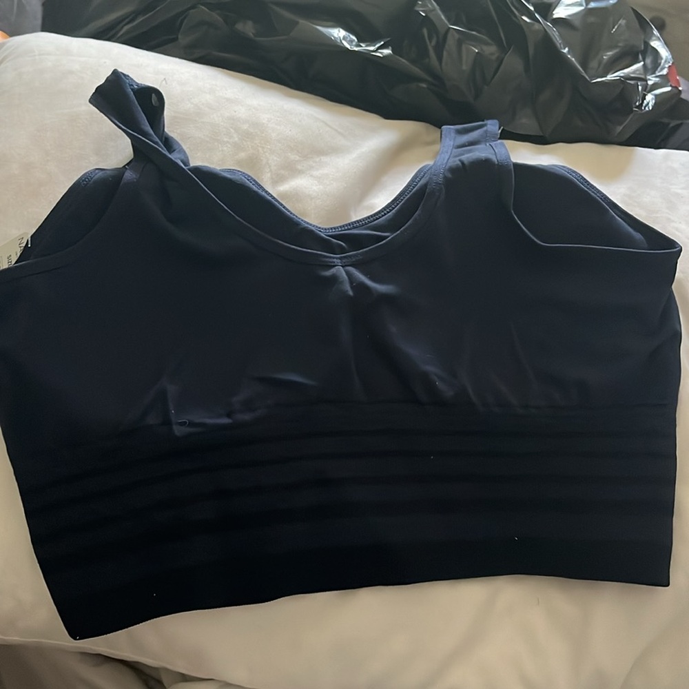 Nautica, navy blue comfort bra, Size: 3X - Picture 2 of 4